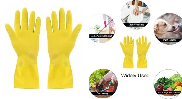 Reusable Rubber Hand Gloves 